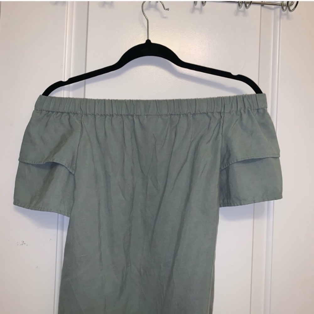 h&m off the shoulder top